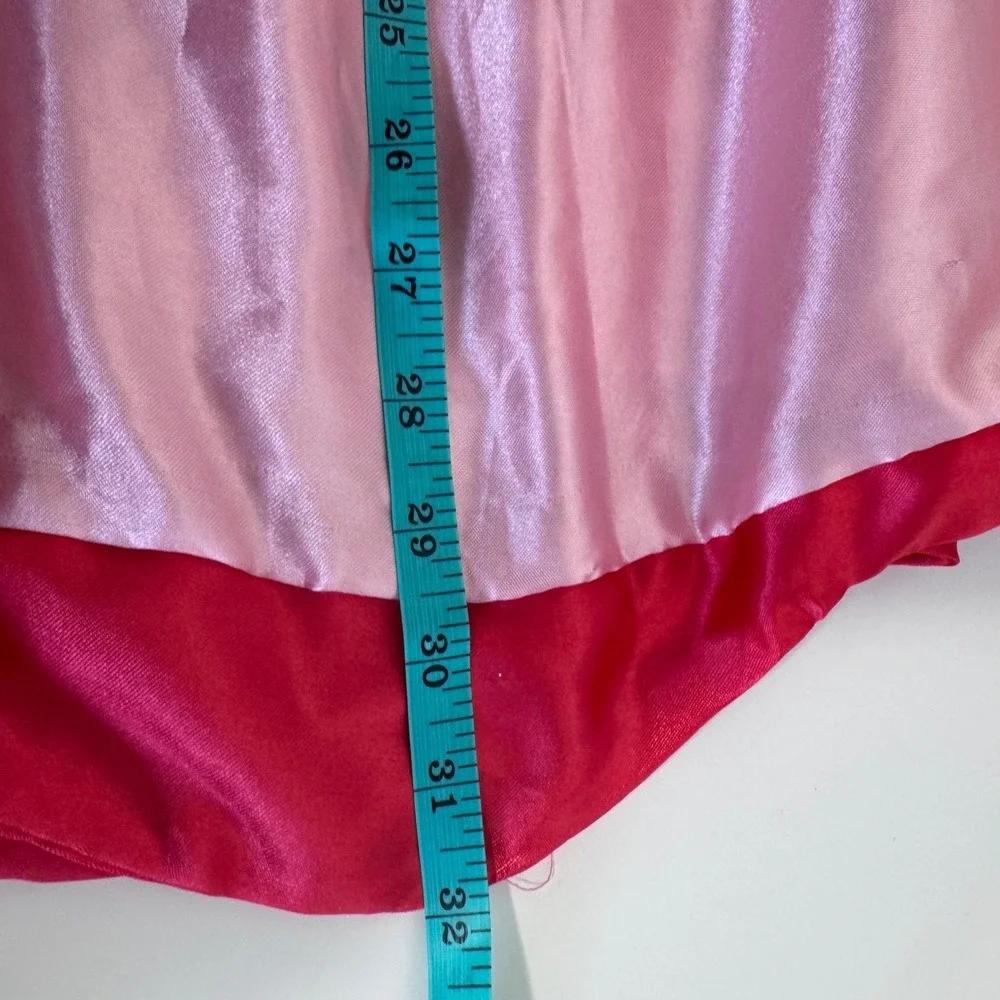 Rubies Princess Peach Costume Dress Girls Small 4-6 Pink Super Mario‎ Nintendo